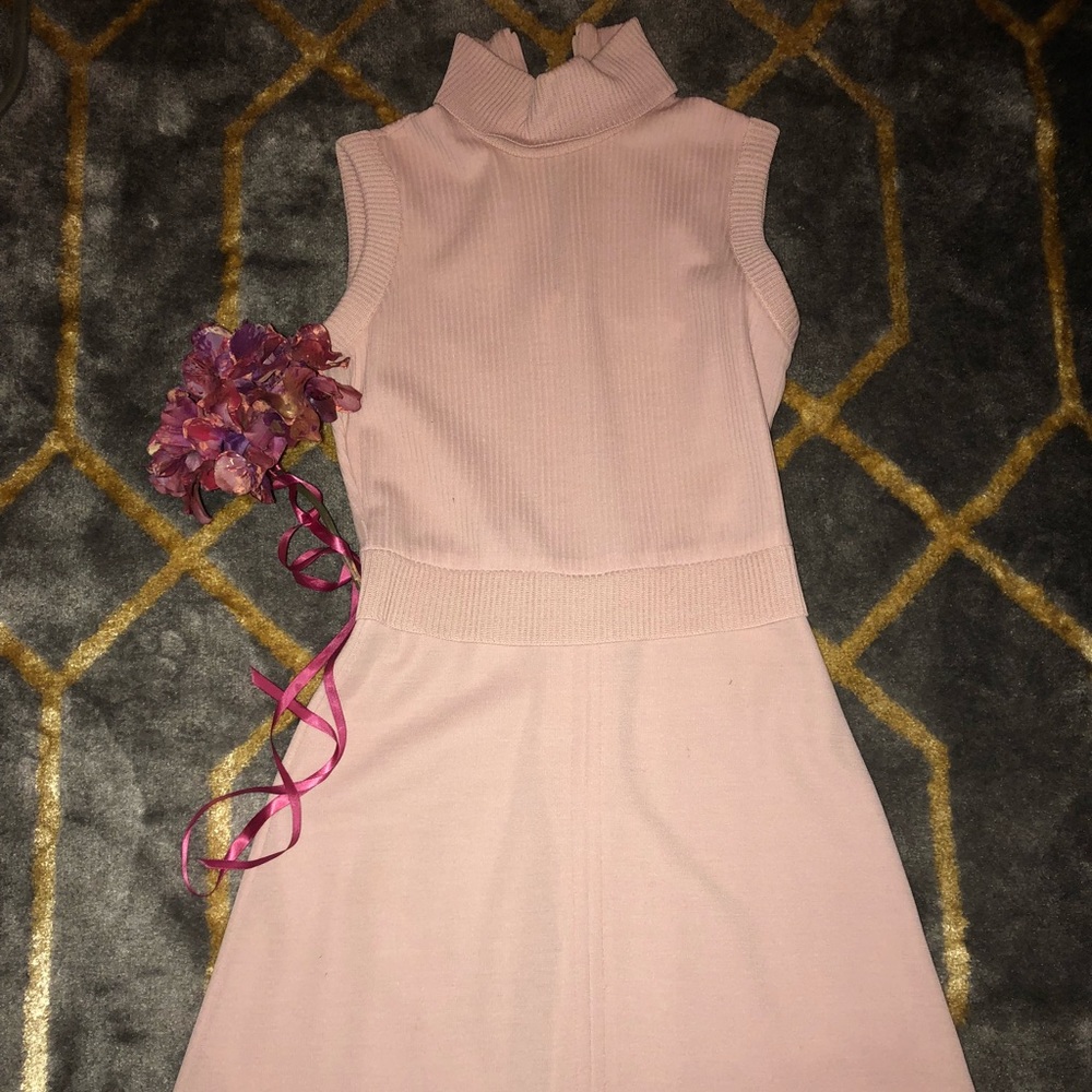 Vtg Pink Dress Size 6